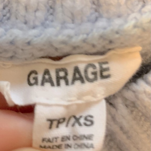 Blue knit sweater - Picture 3 of 3